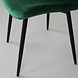 Lizzely Garden & Living Eetkamerstoel Vinnies donkergroen velvet design stoel Lizzely Garden & Living Eetkamerstoel Vinnies donkergroen velvet design stoel