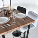Lizzely Garden & Living Bartafel industrieel Djax MDF hout 120cm Lizzely Garden & Living Bartafel industrieel Djax MDF hout 120cm