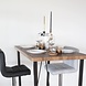 Lizzely Garden & Living Barkruk Anel set van 2: lichtgrijs leder barstoel Lizzely Garden & Living Barkruk Anel set van 2: lichtgrijs leder barstoel