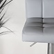 Lizzely Garden & Living Barkruk Anel set van 2: lichtgrijs leder barstoel Lizzely Garden & Living Barkruk Anel set van 2: lichtgrijs leder barstoel