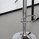 Lizzely Garden & Living Barkruk Anel set van 2: lichtgrijs leder barstoel Lizzely Garden & Living Barkruk Anel set van 2: lichtgrijs leder barstoel