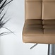 Lizzely Garden & Living Barkruk Anel set van 2: lichtbruin leder barstoel Lizzely Garden & Living Barkruk Anel set van 2: lichtbruin leder barstoel