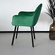 Lizzely Garden & Living Eetkamerstoel Set van 6 Yurgan velvet groen Lizzely Garden & Living Eetkamerstoel Set van 6 Yurgan velvet groen