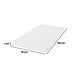 Lizzely Garden & Living Matras 133x70x7cm peuterbed koudschuim Lizzely Garden & Living Matras 133x70x7cm peuterbed koudschuim