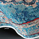 Lizzely Garden & Living Vloerkleed vintage 200x300cm blauw perzisch oosters tapijt Lizzely Garden & Living Vloerkleed vintage 200x300cm blauw perzisch oosters tapijt