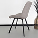 Lizzely Garden & Living Eetkamerstoel Susta lichtgrijs microvezel eetstoel Lizzely Garden & Living Eetkamerstoel Susta lichtgrijs microvezel eetstoel