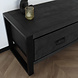 Lizzely Garden & Living TV meubel industrieel mangohout Avelyn zwart 180cm tv kast duurzaam mango massief hout tv-meubel Lizzely Garden & Living TV meubel industrieel mangohout Avelyn zwart 180cm tv kast duurzaam mango massief hout tv-meubel