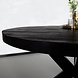 Lizzely Garden & Living Eettafel rond mangohout 130cm Jones zwart ronde industriële tafel duurzaam mango eetkamertafel Lizzely Garden & Living Eettafel rond mangohout 130cm Jones zwart ronde industriële tafel duurzaam mango eetkamertafel