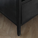 Lizzely Garden & Living Tv meubel industrieel mangohout Fello zwart tv kast met 2 lades 100cm duurzaam mango massief hout tv-meubel Lizzely Garden & Living Tv meubel industrieel mangohout Fello zwart tv kast met 2 lades 100cm duurzaam mango massief hout tv-meubel