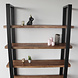 Lizzely Garden & Living Boekenkast mangohout Zazo 200x150cm kast industrieel massief hout mango wandkast Lizzely Garden & Living Boekenkast mangohout Zazo 200x150cm kast industrieel massief hout mango wandkast