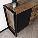 Lizzely Garden & Living Dressoir mangohout Jazzy bruin zwart ladekast industrieel 200x85cm duurzaam mango kast Lizzely Garden & Living Dressoir mangohout Jazzy bruin zwart ladekast industrieel 200x85cm duurzaam mango kast