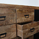 Lizzely Garden & Living Dressoir mangohout Jazzy bruin zwart ladekast industrieel 200x85cm duurzaam mango kast Lizzely Garden & Living Dressoir mangohout Jazzy bruin zwart ladekast industrieel 200x85cm duurzaam mango kast