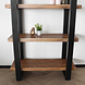 Lizzely Garden & Living Boekenkast mangohout Zazo 200x100cm kast industrieel massief hout mango wandkast Lizzely Garden & Living Boekenkast mangohout Zazo 200x100cm kast industrieel massief hout mango wandkast