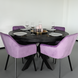Lizzely Garden & Living Eettafel rond mangohout 130cm Jones zwart ronde industriële tafel duurzaam mango eetkamertafel Lizzely Garden & Living Eettafel rond mangohout 130cm Jones zwart ronde industriële tafel duurzaam mango eetkamertafel