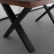Lizzely Garden & Living Eettafel rechthoekig mangohout Xavier 160cm duurzaam tafel met X-poot mango eetkamertafel hout Lizzely Garden & Living Eettafel rechthoekig mangohout Xavier 160cm duurzaam tafel met X-poot mango eetkamertafel hout