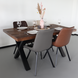 Lizzely Garden & Living Eettafel rechthoekig mangohout Xavier 160cm duurzaam tafel met X-poot mango eetkamertafel hout Lizzely Garden & Living Eettafel rechthoekig mangohout Xavier 160cm duurzaam tafel met X-poot mango eetkamertafel hout