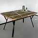 Lizzely Garden & Living Eettafel visgraat Danae 140x90cm tafel rechthoekig duurzaam mangohout mango eetkamertafel Lizzely Garden & Living Eettafel visgraat Danae 140x90cm tafel rechthoekig duurzaam mangohout mango eetkamertafel