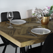 Lizzely Garden & Living Eettafel visgraat Danae 140x90cm tafel rechthoekig duurzaam mangohout mango eetkamertafel Lizzely Garden & Living Eettafel visgraat Danae 140x90cm tafel rechthoekig duurzaam mangohout mango eetkamertafel