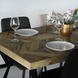 Lizzely Garden & Living Eettafel visgraat Danae 160x90cm tafel rechthoekig duurzaam mangohout mango eetkamertafel Lizzely Garden & Living Eettafel visgraat Danae 160x90cm tafel rechthoekig duurzaam mangohout mango eetkamertafel