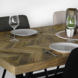 Lizzely Garden & Living Eettafel visgraat Danae 180x100cm tafel rechthoekig duurzaam mangohout mango eetkamertafel Lizzely Garden & Living Eettafel visgraat Danae 180x100cm tafel rechthoekig duurzaam mangohout mango eetkamertafel