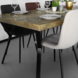 Lizzely Garden & Living Eettafel visgraat Danae 200x100cm tafel rechthoekig duurzaam mangohout mango eetkamertafel Lizzely Garden & Living Eettafel visgraat Danae 200x100cm tafel rechthoekig duurzaam mangohout mango eetkamertafel