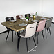 Lizzely Garden & Living Eettafel visgraat Danae 200x100cm tafel rechthoekig duurzaam mangohout mango eetkamertafel Lizzely Garden & Living Eettafel visgraat Danae 200x100cm tafel rechthoekig duurzaam mangohout mango eetkamertafel