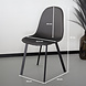 Lizzely Garden & Living Eetkamerstoel Simpy antraciet PU kunstleder eetstoel Lizzely Garden & Living Eetkamerstoel Simpy antraciet PU kunstleder eetstoel