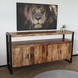 Lizzely Garden & Living TV meubel industrieel mangohout Maudy 175cm tv kast duurzaam mango massief hout tv-meubel Lizzely Garden & Living TV meubel industrieel mangohout Maudy 175cm tv kast duurzaam mango massief hout tv-meubel