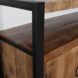 Lizzely Garden & Living TV meubel industrieel mangohout Maudy 135cm tv kast duurzaam mango massief hout tv-meubel Lizzely Garden & Living TV meubel industrieel mangohout Maudy 135cm tv kast duurzaam mango massief hout tv-meubel