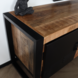 Lizzely Garden & Living TV meubel industrieel mangohout Nova 200cm tv kast duurzaam mango massief hout tv-meubel Lizzely Garden & Living TV meubel industrieel mangohout Nova 200cm tv kast duurzaam mango massief hout tv-meubel