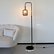 Lizzely Garden & Living Industriële vloerlamp Zakkie staande lamp zwart goud Lizzely Garden & Living Industriële vloerlamp Zakkie staande lamp zwart goud