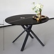 Lizzely Garden & Living Eettafel rond Ronsi Antoinette zwart 130cm ronde tafel Lizzely Garden & Living Eettafel rond Ronsi Antoinette zwart 130cm ronde tafel