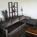 Lizzely Garden & Living Hoekbank design Lizza 270cm bank donkergrijs velvet loungebank zowel links als rechts bankstel Lizzely Garden & Living Hoekbank design Lizza 270cm bank donkergrijs velvet loungebank zowel links als rechts bankstel
