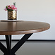 Lizzely Garden & Living Eettafel ovaal 160cm Rato bruin ovale tafel Lizzely Garden & Living Eettafel ovaal 160cm Rato bruin ovale tafel
