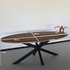 Lizzely Garden & Living Eettafel ovaal 210cm Rato bruin ovale tafel Lizzely Garden & Living Eettafel ovaal 210cm Rato bruin ovale tafel