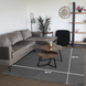 Lizzely Garden & Living Vloerkleed rechthoek 200x290cm grijs hoogpolig tapijt Darcio fluffy vloerkleed Lizzely Garden & Living Vloerkleed rechthoek 200x290cm grijs hoogpolig tapijt Darcio fluffy vloerkleed