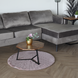 Lizzely Garden & Living Vloerkleed rond 100cm roze hoogpolig tapijt Liv fluffy vloerkleed Lizzely Garden & Living Vloerkleed rond 100cm roze hoogpolig tapijt Liv fluffy vloerkleed