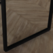 Lizzely Garden & Living Bartafel mangohout zwart Loisa 140x90x95 industrieel mango bar tafel Lizzely Garden & Living Bartafel mangohout zwart Loisa 140x90x95 industrieel mango bar tafel