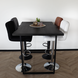 Lizzely Garden & Living Bartafel mangohout zwart Loisa 140x90x95 industrieel mango bar tafel Lizzely Garden & Living Bartafel mangohout zwart Loisa 140x90x95 industrieel mango bar tafel