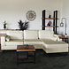 Lizzely Garden & Living Hoekbank design Darsiono 280cm bank beige teddy loungebank zowel links als rechts bankstel Lizzely Garden & Living Hoekbank design Darsiono 280cm bank beige teddy loungebank zowel links als rechts bankstel