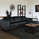 Lizzely Garden & Living Hoekbank design Darsiono 280cm bank antraciet velvet loungebank zowel links als rechts bankstel Lizzely Garden & Living Hoekbank design Darsiono 280cm bank antraciet velvet loungebank zowel links als rechts bankstel