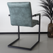 Lizzely Garden & Living Eetkamerstoel met armleuning groen Noor industrieel design eetstoel Lizzely Garden & Living Eetkamerstoel met armleuning groen Noor industrieel design eetstoel