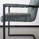 Lizzely Garden & Living Eetkamerstoel met armleuning groen Noor industrieel design eetstoel Lizzely Garden & Living Eetkamerstoel met armleuning groen Noor industrieel design eetstoel