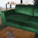 Lizzely Garden & Living Hoekbank design Puckerto 290cm bank velvet donkergroen hoek loungebank rechts bankstel Lizzely Garden & Living Hoekbank design Puckerto 290cm bank velvet donkergroen hoek loungebank rechts bankstel