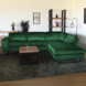 Lizzely Garden & Living Hoekbank design Puckerto 290cm bank velvet donkergroen hoek loungebank rechts bankstel Lizzely Garden & Living Hoekbank design Puckerto 290cm bank velvet donkergroen hoek loungebank rechts bankstel