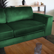 Lizzely Garden & Living Hoekbank design Puckerto 290cm bank velvet donkergroen hoek loungebank links bankstel Lizzely Garden & Living Hoekbank design Puckerto 290cm bank velvet donkergroen hoek loungebank links bankstel
