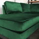 Lizzely Garden & Living Hoekbank design Puckerto 290cm bank velvet donkergroen hoek loungebank links bankstel Lizzely Garden & Living Hoekbank design Puckerto 290cm bank velvet donkergroen hoek loungebank links bankstel