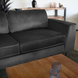 Lizzely Garden & Living Hoekbank design Puckerto 290cm bank velvet antraciet hoek loungebank links bankstel Lizzely Garden & Living Hoekbank design Puckerto 290cm bank velvet antraciet hoek loungebank links bankstel