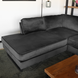 Lizzely Garden & Living Hoekbank design Puckerto 290cm bank velvet antraciet hoek loungebank links bankstel Lizzely Garden & Living Hoekbank design Puckerto 290cm bank velvet antraciet hoek loungebank links bankstel