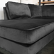 Lizzely Garden & Living Hoekbank design Puckerto 290cm bank velvet antraciet hoek loungebank links bankstel Lizzely Garden & Living Hoekbank design Puckerto 290cm bank velvet antraciet hoek loungebank links bankstel